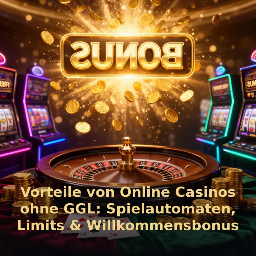 Vorteile von Online Casinos ohne GGL: Spielautomaten, Limits & Willkommensbonus